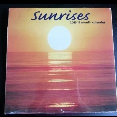 Calendar 2015 Sunrises Wall 12-Month New