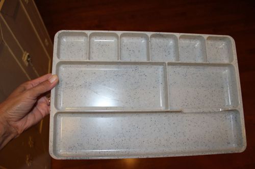 Vintage Lustroware Speckles Desk Craft Kitchen or Glamper  DRAWER ORGANIZER 14x9