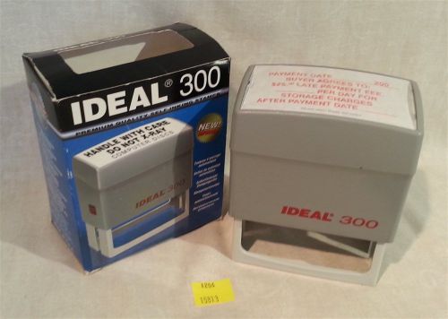 ThriftCHI ~ Ideal 300 Stamp w Late Fee Payment Stamp