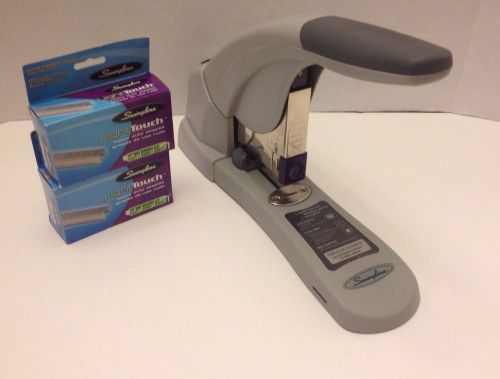 Swingline Light Touch Heavy Duty Stapler #90009 &amp; 2 Boxes of Staples