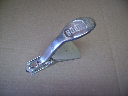 Vintage Stanley / Bostitch G27W Heavy Duty Carton Staple Remover - Nickel Plated