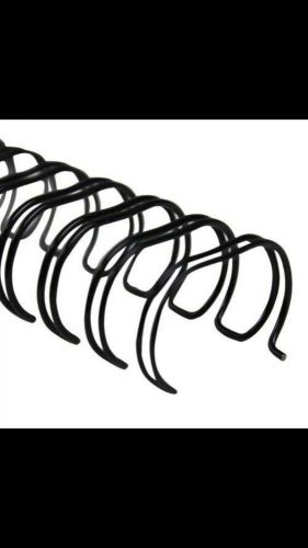 GBC Premium Black Wire Binding Elements LOT of 2, 25 Per Pk