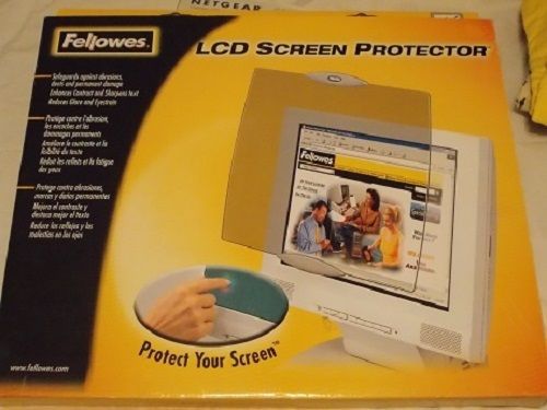 FELLOWES 96891 17&#034; LCD SCREEN PROTECTOR BNIB