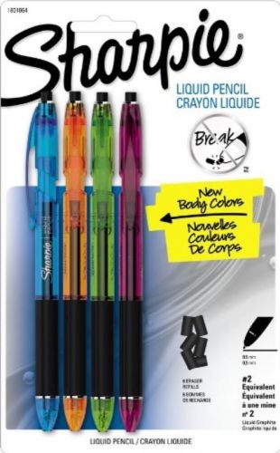 New sharpie 1801864 liquid pencil 0.5mm refill, fashion colors, 4-pack for sale