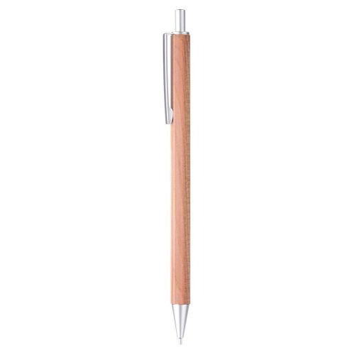 MUJI Wooden HEXAGONAL MECHANICAL PENCIL 0.5MM natural from Japan MOMA