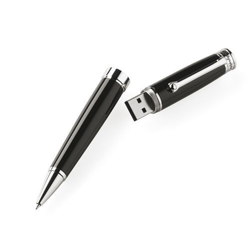 Montegrappa Parola USB 8 GB Black Resin Ballpoint Pen ISWOUSBC