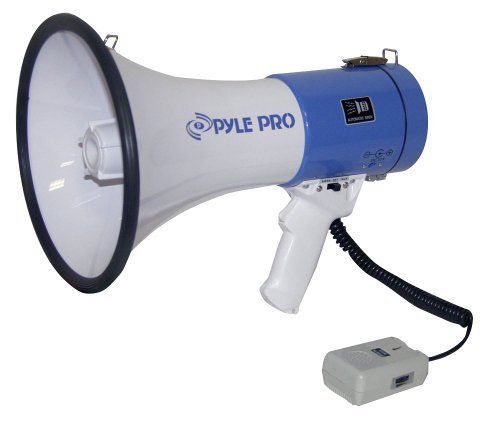 Pyle pmp50 pro 50 watts megaphone w/siren for sale