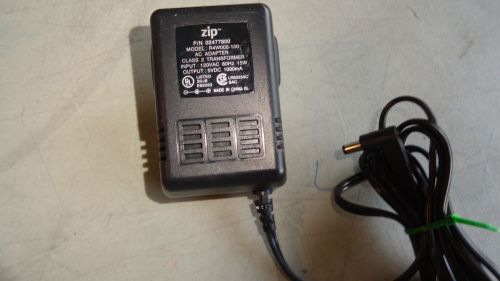 G1: ZIP IOMEGA 02477800 WALL POWER SUPPLY 120VAC 15 W TO 5VDC