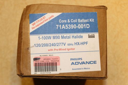 ADVANCE 71A5390-001D CORE AND COIL BALLAST KIT, NIB