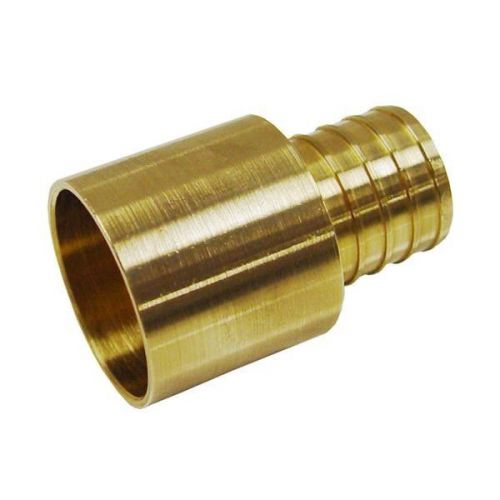 3/4&#034; x 3/4&#034; PEX FEMALE ADAPTER - SWEAT x PEX - BRASS CRIMP FITTING - LEAD FREE