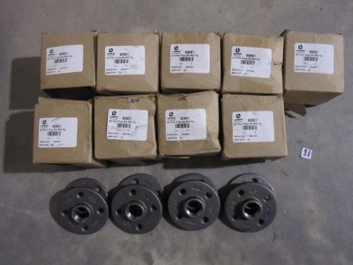 26 Lawson Floor Flange Malleable Iron Black 150 psi Female NPT 3/4-14x