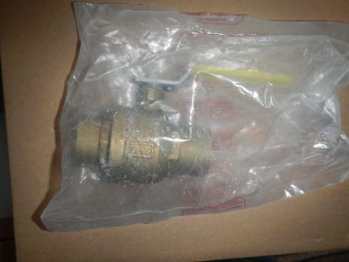 Red white 11/2&#034; ball valve sweat for sale