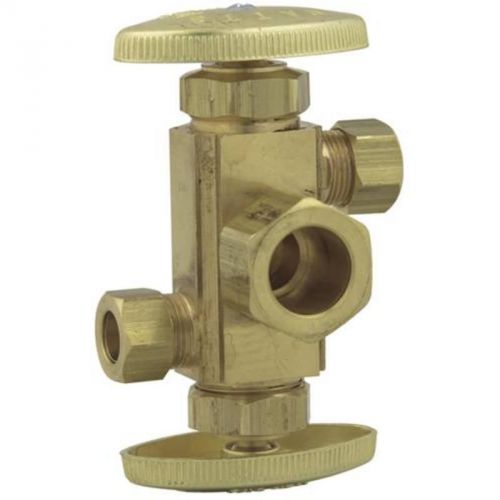 Angle Stop 5/8X3/8X3/8 Od Compression Rough Brass 0147043 0147043 042805449486