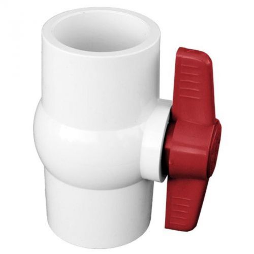 PVC Ball Valve Slip X Slip 1&#034; 251005 National Brand Alternative Ball Valves