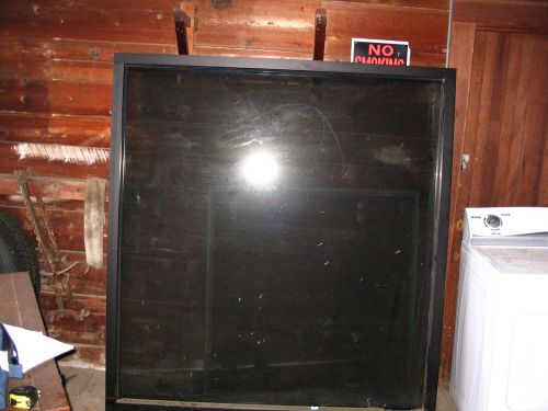 (WMCC-526) INSULATED GLASS IN FRAME, 65&#034;W X 69-1/2&#034;H