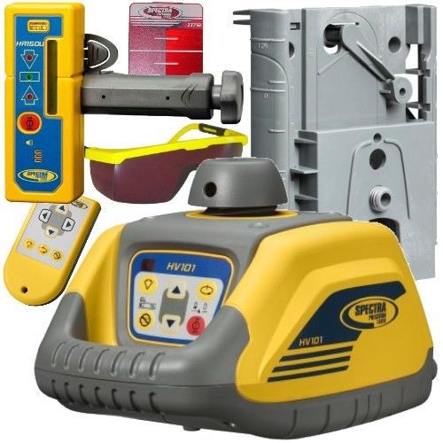 Spectra laser level hv101 horizontal/vertical interior kit w/hr150u receiver for sale