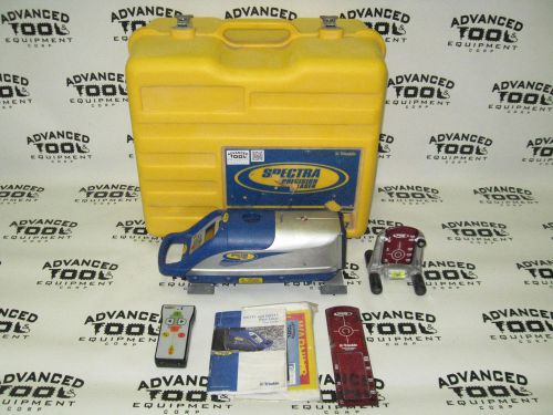 Trimble Spectra Precision DG711 Pipe Laser with Case &amp; Accessories DG511 DG 711