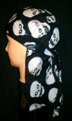 Under hard hat helmet liner durag biker skull wave skulls for sale