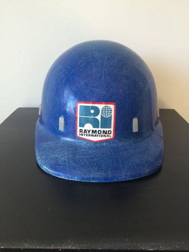 Vintage Raymond International Fiberglass Hard Hat 1960&#039;s/1970&#039;s