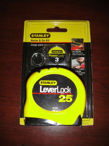 STANLEY Home &amp; Go Kit - Stanley LeverLock 25&#039; &amp; Stanley PowerLock 3&#039; SET