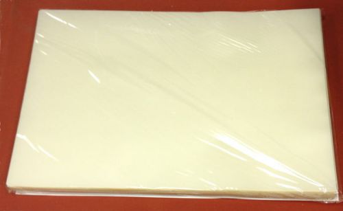 100p Laminating pouch tabloid menu size 10 mil clear pouches 12x18&#034;, 10mil