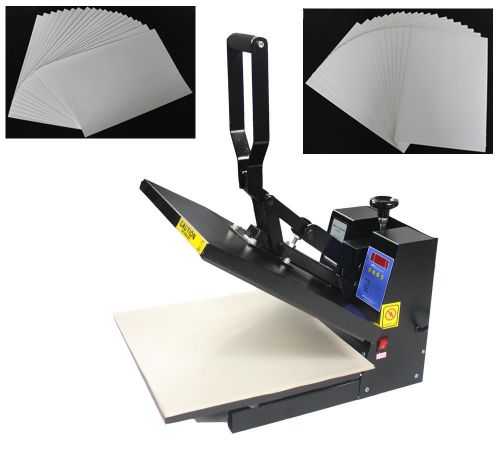 15x15 Heat Press Machine Dark/Light Inkjet T-shirt Transfer Paper Christmas Sale