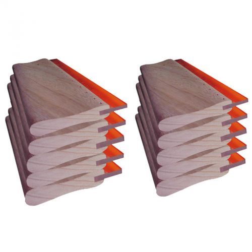 10pcs 9.4&#034; 24cm silk stencil screen printing squeegee screen ink scraper wooden for sale