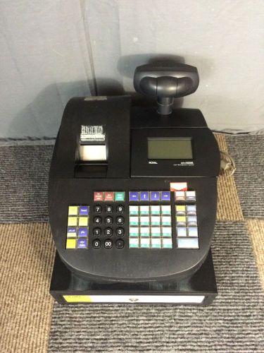 AS-IS NO KEYS/MANUAL+NEEDS RESET-ROYAL ALPHA 1000ML HEAVY DUTY CASH REGISTER