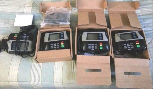 LOT OF 4 VERIFON MX 830 POINT OF SALE KEYPAD CREDIT CARD SCANNER TERMINALS