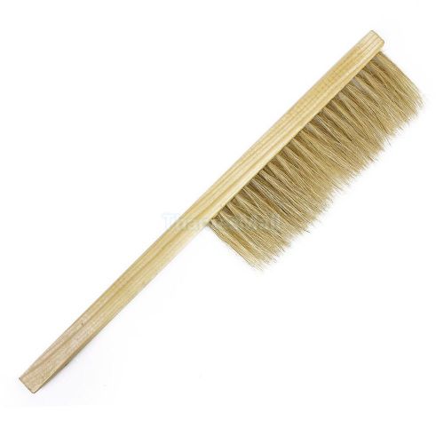 Beekeeping Beekeeper Pig Bristle Hair Bee Brush Wood Handle Beehive Hive Tool