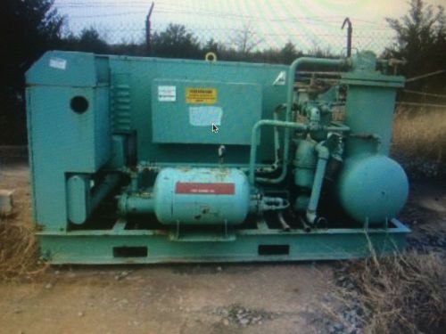 Joy 435 cfm electric rotary screw compressor  100 hp for sale