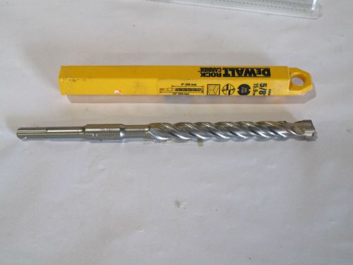 DeWalt DW5471 5/8&#034; x 8&#034; x 10&#034; Rock Carbide 4 Cutter SDS+ Hammer Bit NEW