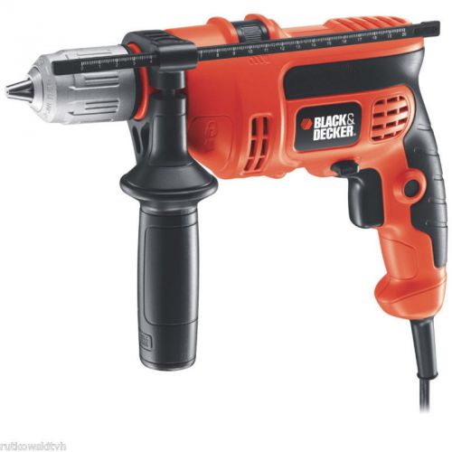 1/2&#034; Black &amp; Decker Variable Speed Compact Hammer Drill 0-2800-RPM 48,000-BPM