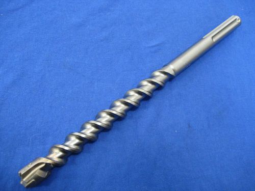 Irwin 7/8&#034; DIAMETER GERMAN SDS MAX CARBIDE TIP HAMMER DRILL BIT 13&#034; GERMANY