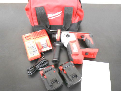 Milwaukee 2612-22 m18 cordless lithium-ion 5/8 in. sds-plus rotary hammer kit for sale