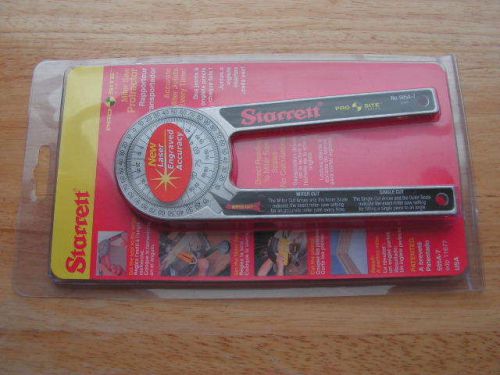 STARRETT 505A-7 Miter Protractor,7 Inch