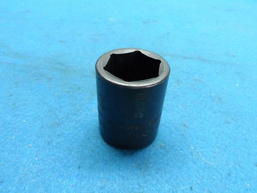 SNAP-ON, STD, IMPACT SOCKET, 1 1/8&#034;, 1/2&#034; DRIVE, 6PT