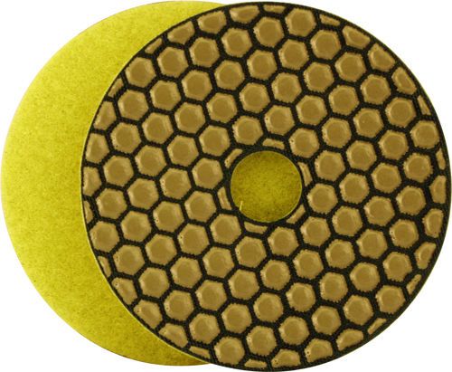 PDF42M 4&#034; 100 grit POLISHING PAD