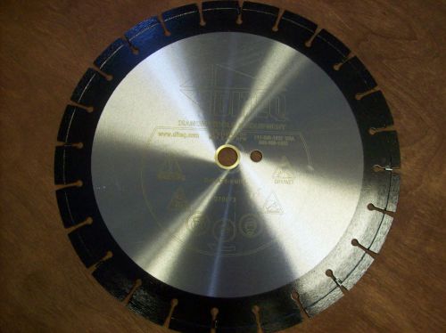 14&#034; diamond blade for asphalt / green concrete - fits husqvarna 14&#034; cutoff saws for sale