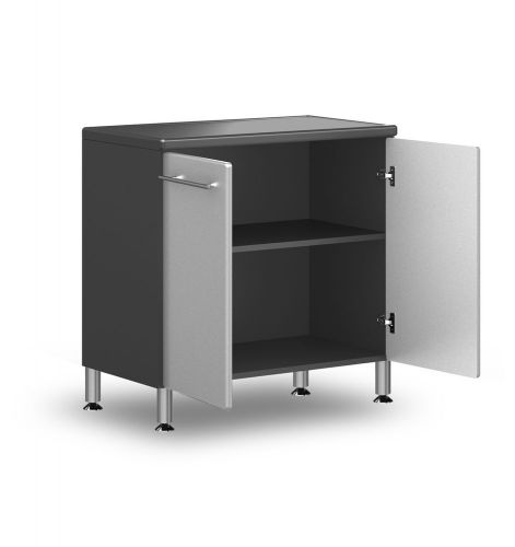 Ulti-mate ga-01pc 2-door base cabinet silver for sale