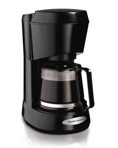 Hamilton Beach 5-Cup Personal Serving Coffeemaker, Black