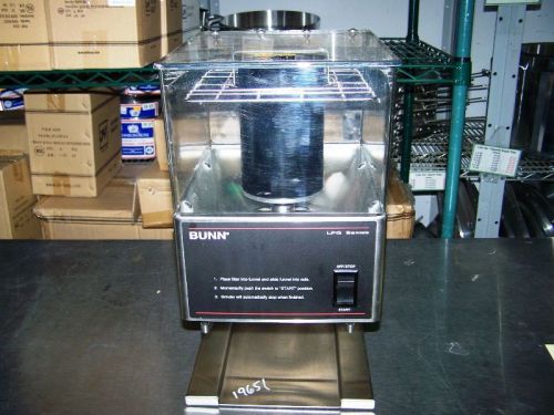 Bunn coffee grinder 120v; 1ph; model: lpg stainless for sale