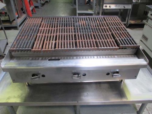 6136RCBD Star-Max 36&#034; Radiant Counter Top Charbroiler - Char-Broiler, 3&#039;, 3 FT