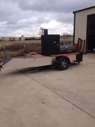 BBQ Pit/Smoker Trailer...NO RESERVE!!!!!!!!!!!!!!!!!!!