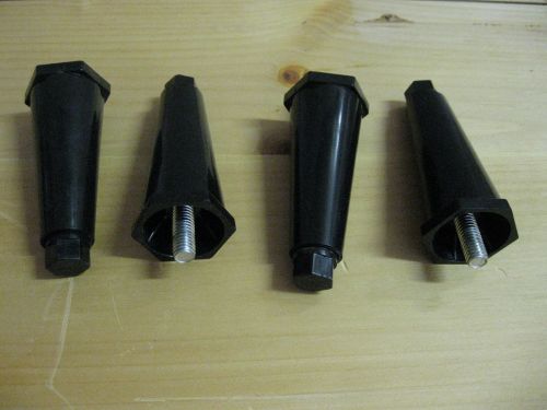 Lot (4) &#034;KASON&#034; Adjustable Stud Mount Leg  *FREE S&amp;H*