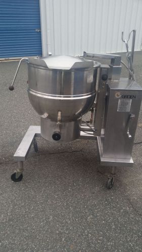 Groen 40 gallon tilting kettle for sale