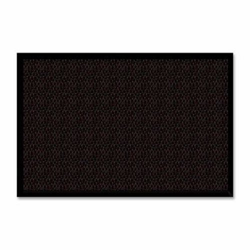 Genuine Joe Wiper/Scraper Mat, 3&#034;x5&#034;, Chocolate (GJO02403)