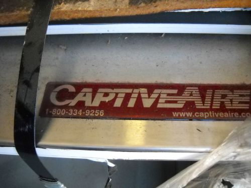 Captive Air Model 3624 VH1 Hood and Fan Set Up NEW