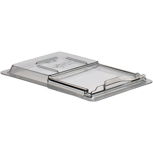 CAMBRO CAMWEAR SLIDING LID, 12&#034; X 18&#034;, 6PK CLEAR 1218SCCW-135