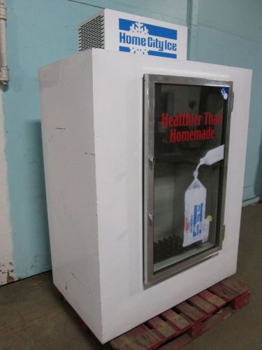 &#034;ANTHONY&#034; HEAVY DUTY COMMERCIAL INDOOR/OUTDOOR BAGGED ICE MERCHANDISING FREEZER